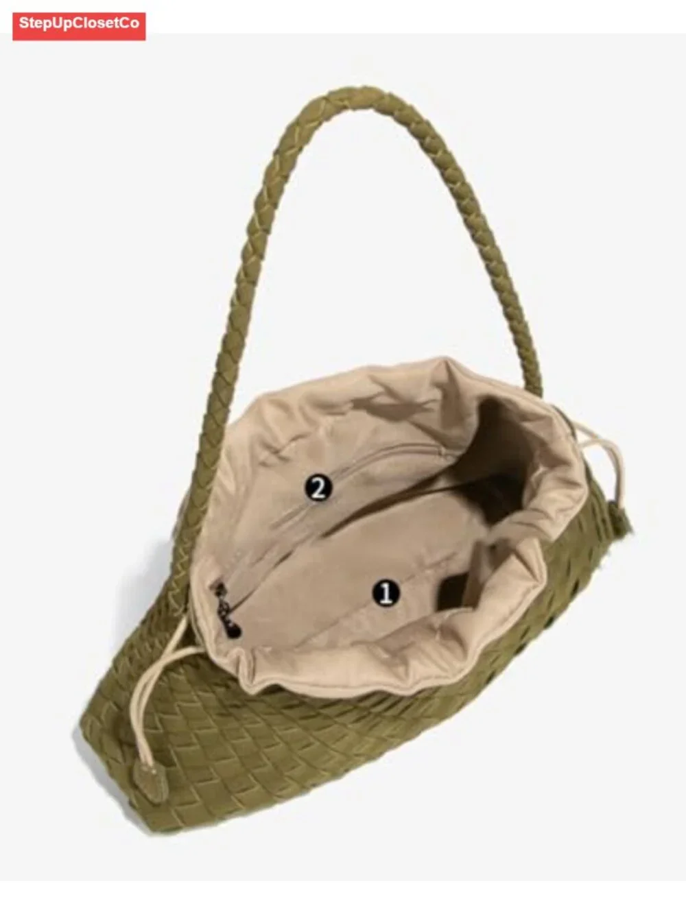 N/A slouchy woven